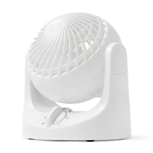 Rotatable Desktop Air Circulator Fan, Multi-Speed Adjustable Mini Table Cooler With Wide Angle Tilt And Long-Distance Airflow