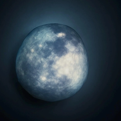 Lunar Pattern Wall Mounted Night Lamp, Celestial Themed Ambient Wall Lighting With Gentle Low-Intensity Glow For Interior Styling